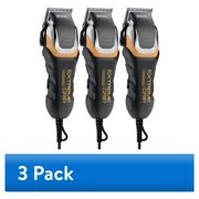 (3 pack) Wahl Extreme Grip Pro Corded Hair Clipper for Men or Women, No-Slip Grip Hair Clipper, 79465-300