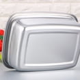 thumbnail image 4 of Yesbay 1 set Stainless Steel Lunch Box Bento Picnic Food Storage Container,Silver, 4 of 8