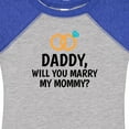 thumbnail image 4 of Inktastic Daddy Will You Marry My Mommy with Rings for Proposal Boys or Girls Baby Bodysuit, 4 of 5