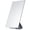 Rectangular, variant on Oval Frameless Metal Standing Tabletop Makeup Mirror
