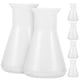 thumbnail image 1 of Juego de 6 matraces Erlenmeyer de plástico para laboratorio, 100 ml., 1 of 7