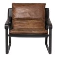 thumbnail image 3 of Connor Club Chair Open Road Brown Leather, 3 of 8