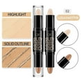 thumbnail image 4 of Concealer, Contour Sticks, Contour Kit, Highlight Stick, Contour And Highlight In One, 6 Color Makeup Concealer Contour Pen, 4 of 5