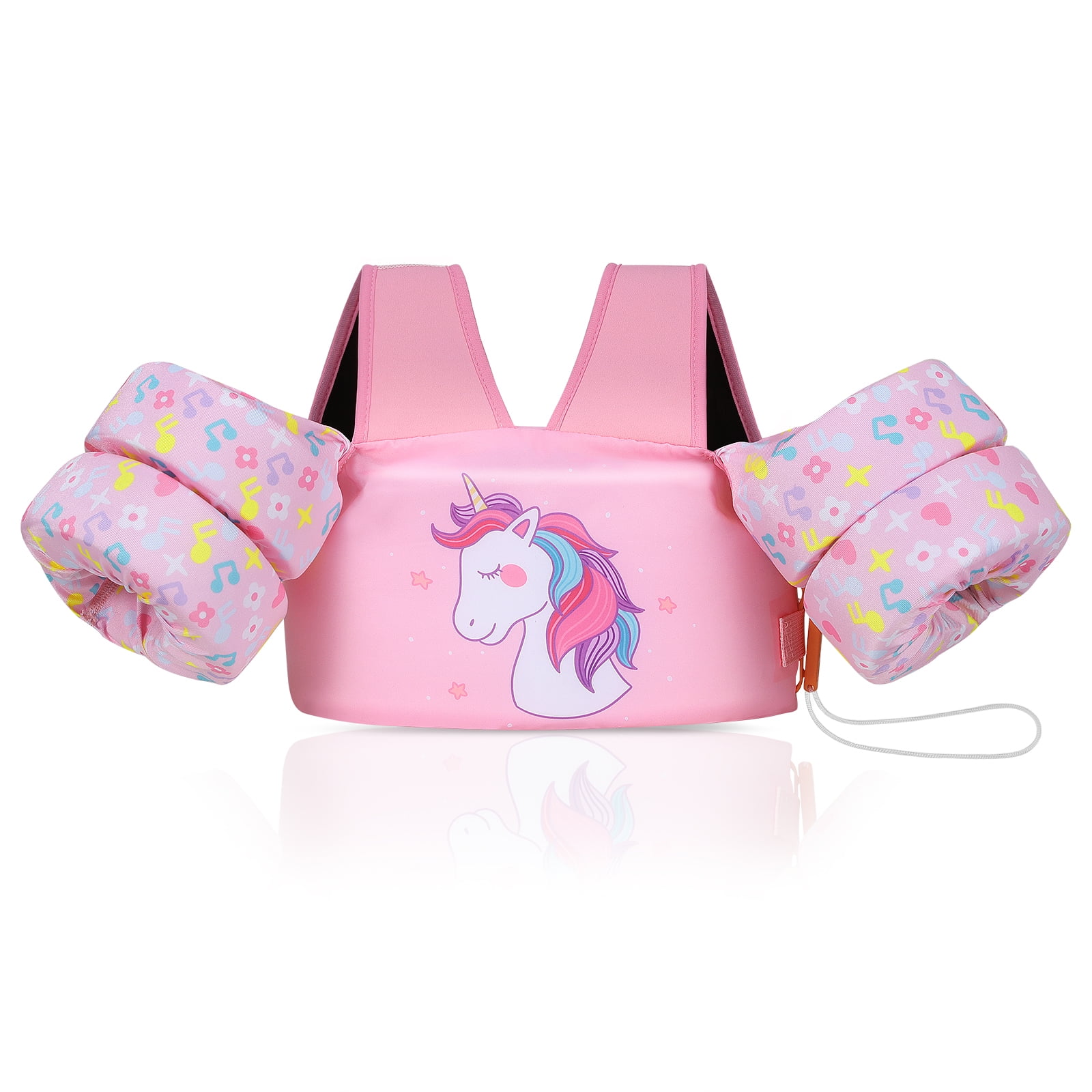 MoKo Kids Swim Vest for 3070 Lbs Girls Boys, Swim Arm Band Swimming