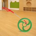 thumbnail image 1 of Juguete de aro rodante para niños, juguete de memoria infantil de 12 pulgadas, entrenamiento de equilibrio nostálgico, juego de anillos rodantes de ar Verde Hugo juguetes de aro rodante, 1 of 10