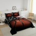 thumbnail image 3 of Erosebridal Teens Basketball Comforter Sets Queen Size , Vintage USA Flag Comforters & Duvets, Reversible 3pcs, Breathable, 3 of 7