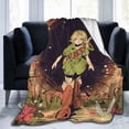 thumbnail image 5 of The Legend Of Zelda Blanket Fuzzy Plush Bed Blanket Cozy Fluffy Air Condition Quilt For Adults Kids, 5 of 6