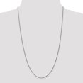 thumbnail image 2 of TheJewelryHut Designer 14k WG 1.25mm D/C Spiga Chain, 2 of 3