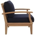 thumbnail image 4 of Modway Marina Modern Wood 3-Piece Conversation Set in Natural/Navy, 4 of 6