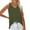 Army Green, variant on Aueoeo Womens Tank Tops Ladies Tops and Blouses Women's V Neck Tank Tops Summer Beach Open Back Tunics Shirts Flowy Loose Fitted Tank Top Workout Tank Tops Woman On