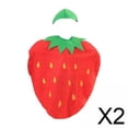 thumbnail image 1 of 2xTraje De Fresa Disfraz De Fruta De Dibujos Animados Para Fiesta Temática De Juego De Rol De Halloween Estilo B, 1 of 8
