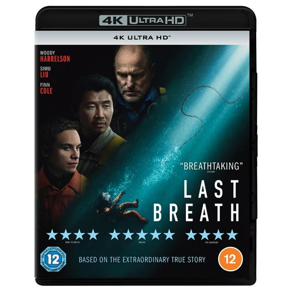 Last Breath (4K Ultra HD) Finn Cole Cliff Curtis Riz Khan Connor Reed Daithi O'Donnell Simu Liu