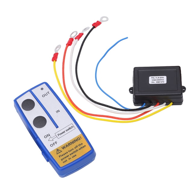 Commutateur de Combiné 12V, Kit de Commutateur de Télécommande Universelle avec Récepteur 12V 24V pour Camion ATV SUV