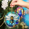 thumbnail image 5 of Bee Ornament, Christmas Ornament, Christmas Decoration, Holiday Present Idea, Heirloom Keepsake, Round Ceramic, Gift Exchange, Bauble Present, Gift Idea, Bee - Christmas Ornament -..., 5 of 5