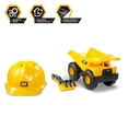 thumbnail image 3 of Set de camión volquete CAT de construcción con casco para niños mayores de 3 años, 3 of 9