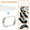 thumbnail image 3 of Unique Bargains Nail Arm Rest with Mobile Phone Holder Manicure Hand Rest Hand Rest for Nails Tech with Stable Base White, 3 of 8