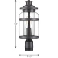 thumbnail image 5 of Haslett Collection One-Light Post Lantern, 5 of 5