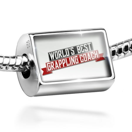 Neonblond Charm Worlds Best Grappling Coach 925 Sterling Silver (Best Grapplers In The World)