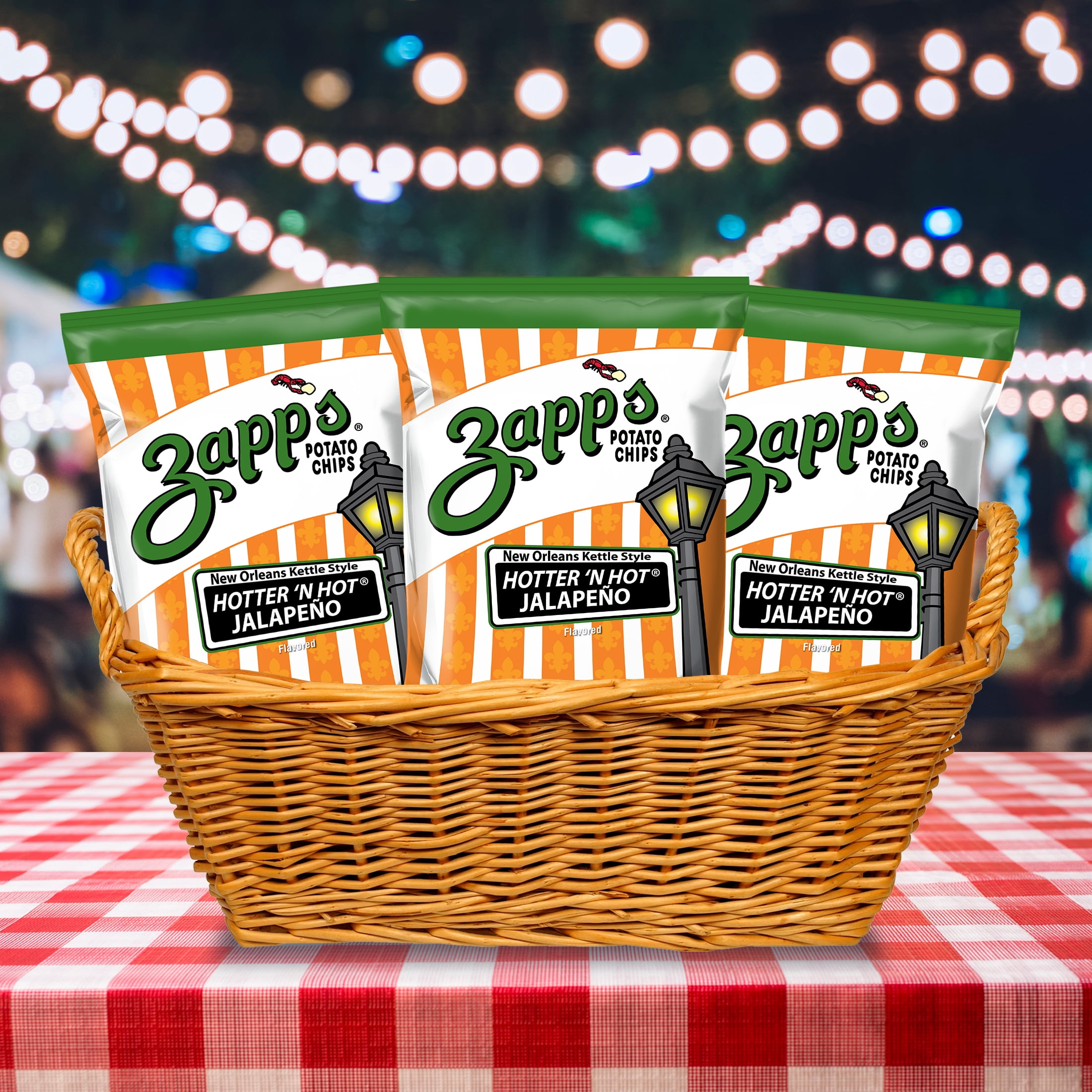 Zapp's Cooked New Orleans Kettle-Style Cajun Dill Gator-Tator