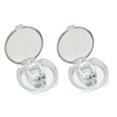 thumbnail image 1 of Anti-snoring nose clip - Silicone 2-pack - Magnetic Transparent, 1 of 4