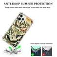 thumbnail image 4 of Vintage Moth Butterfly Case for iPhone 11 Pro Max,Aesthetic Art Design TPU Shock-proof Cover Case, 4 of 5