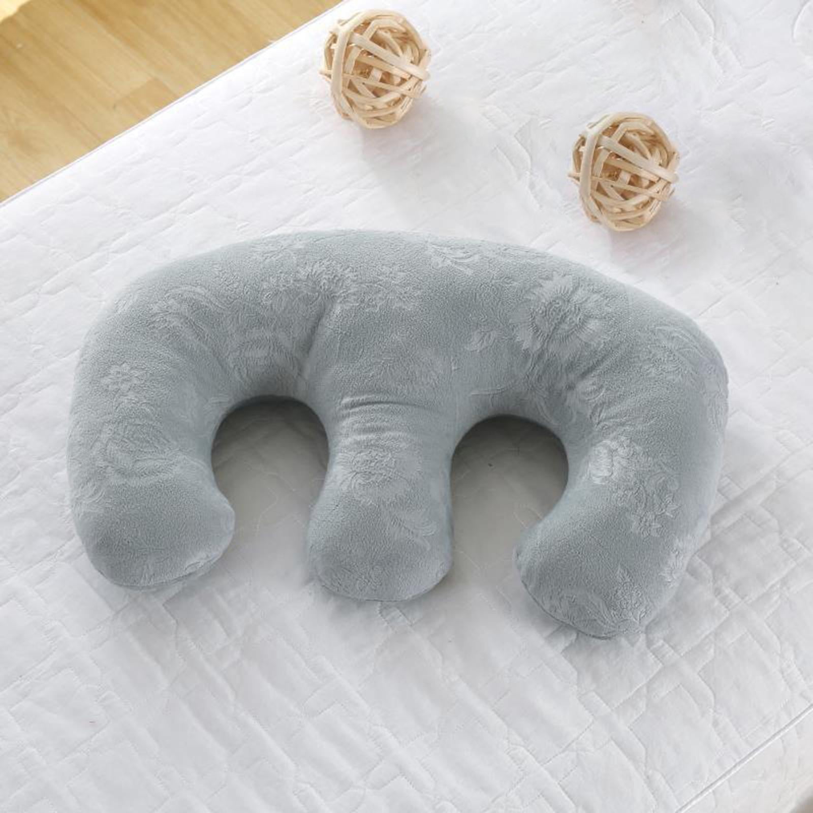 Detachable Chest Pillow Pillow for SPA Beauty Salon Home - Grey