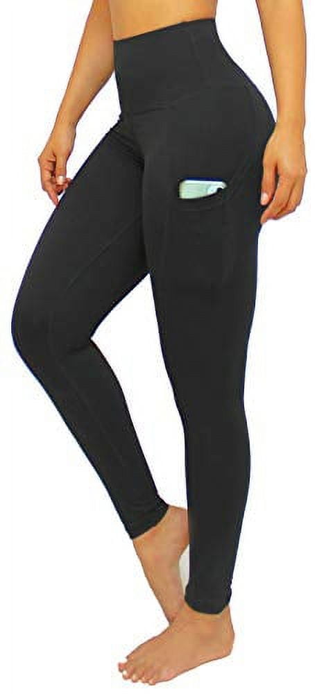 Biker Shorts for women LMB Lush Moda Leggings for Women with Pockets Extra  High Waist Slimming Design, Extra Soft, Black, Fits X-Small to Medium 