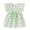 Green, variant on IROINNID Toddler Girls Summer Love Print Cute Dress Bow Princess Dress