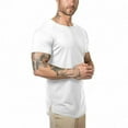 thumbnail image 4 of Alpha C Apparel men gym spandex muscle fit running workout sport  t-shirt, 4 of 9