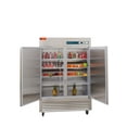 thumbnail image 2 of Westlake Commercial Reach In Upright Freezer WKF-49B Double Solid Door Stainless Steel 49 Cu. ft, 2 of 8