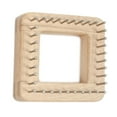 thumbnail image 1 of yuksok Durable Knitting Loom Handcrafts Wood Board Weaving DIY Needlework Crochet Tools 10x10cm, 1 of 9