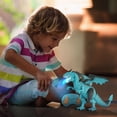 thumbnail image 2 of TIMIFIS Toys Toddler Toys Remote Control Sound And Light Spray Walking Dinosaur Simulation Animal Model Electric Remote Control Toy Lighting Sound Effect Christmas Gift Dinosaur Toys, 2 of 5