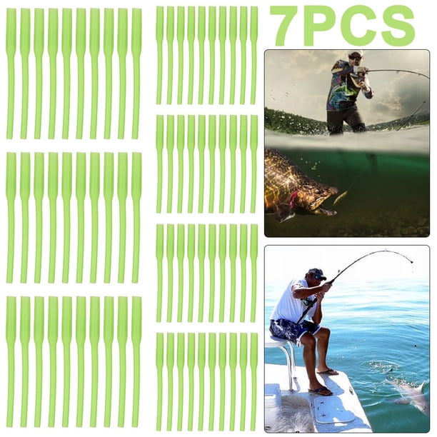 70 Uds. Tubo Luminoso Antigancho Alineador Línea Pesca