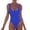 Blue, variant on Womens Adjustable Swimsuit Customizable Bikini Design with Sleeveless and Backless Style Bathing Suit for Beach Pool and Vacation Activities,Purple,3XL