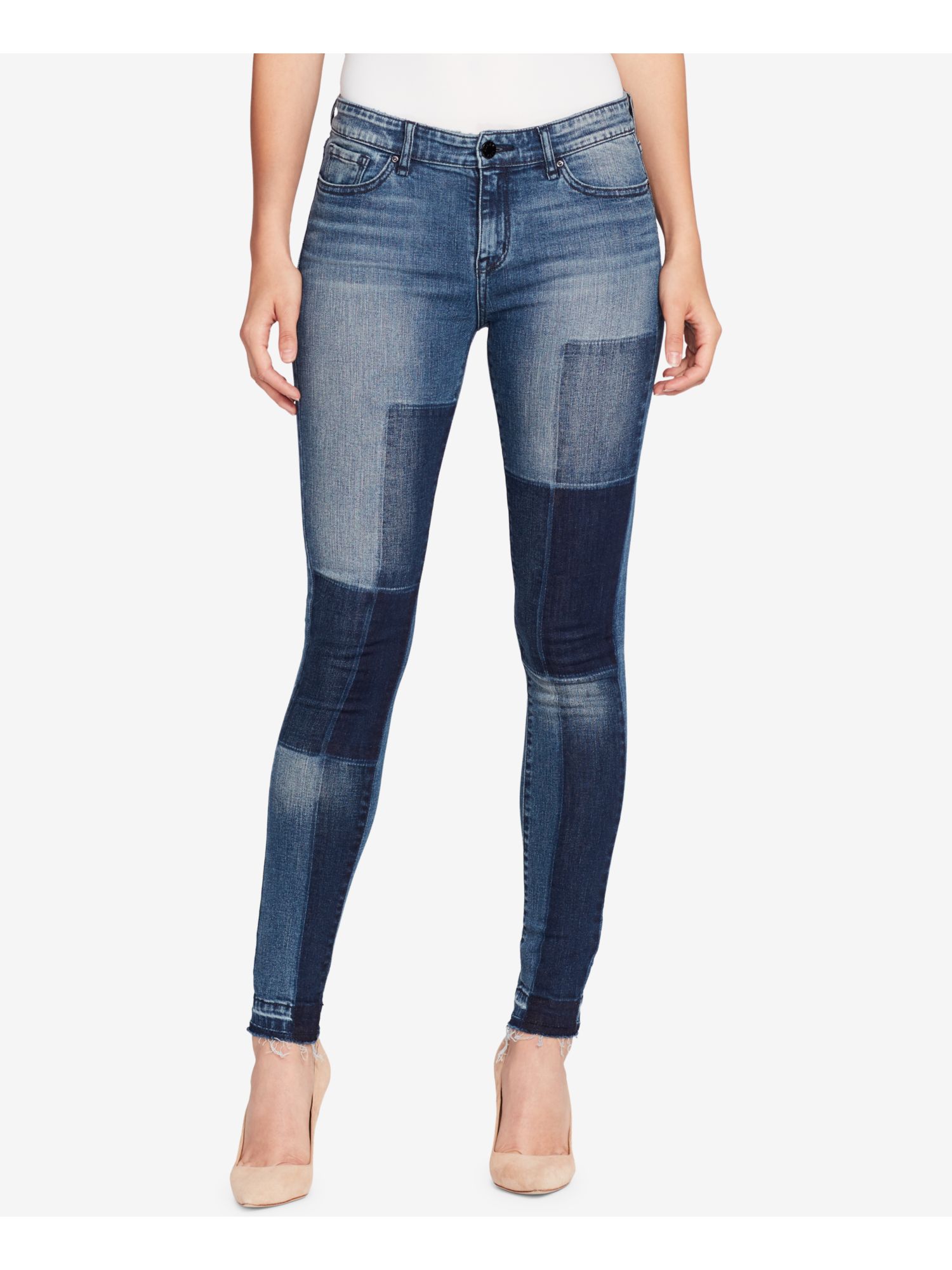Color Block Casual Jeans 26 Waist 
