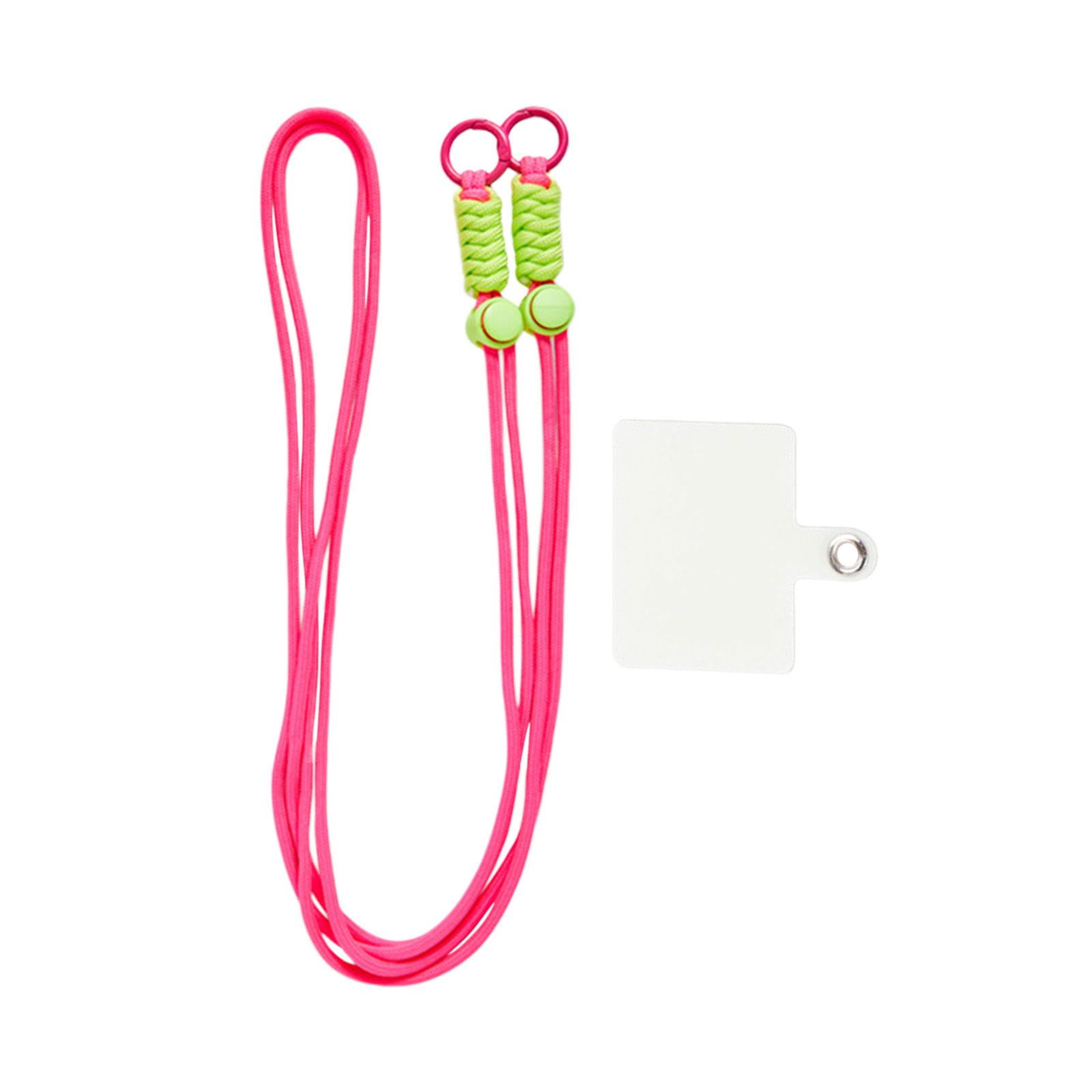 Pink keychain lanyard best sale