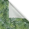 thumbnail image 4 of Ambesonne Leaf Valance Pack of 2, Tree Leaves Watercolor, 42"X12", Pale Green Dark Green, 4 of 5