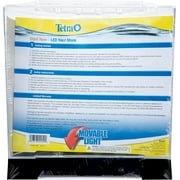 Tetra 1.1 Gallon Betta Aquarium Kit, Half Moon-Shaped Aquarium with LED Light