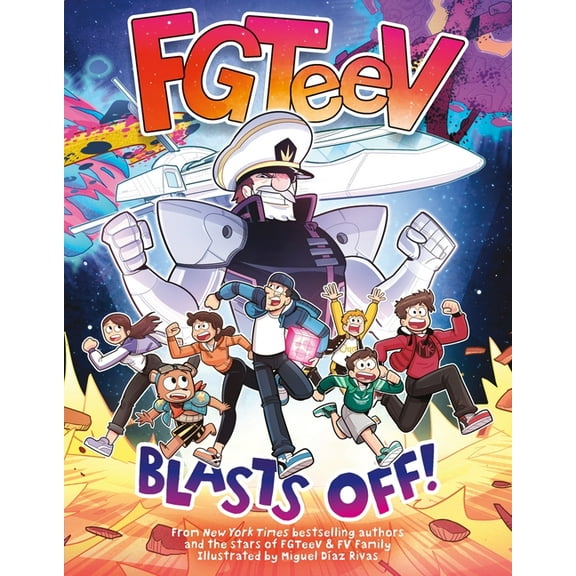 Fgteev Fgteev: Blasts Off!: A Graphic Novel (Paperback)