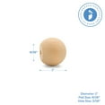 thumbnail image 2 of Unfinished Wood Ball Knobs 1 inch for Kitchen Cabinet Knobs, Drawer Knobs, Dresser Knobs and Crafts, Pack of 1000, by Woodpeckers, 2 of 7