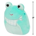 thumbnail image 2 of Squishmallows 5-Inch Novi Teal Frog with Gingham Bandana - Official Jazwares Plush - Soft Squishy Stuffed Animal Toy - Gift for Kids, Girls & Boys, 2 of 5