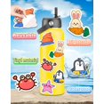 thumbnail image 3 of Stickers Apakkai lindos, 600 piezas para niños, botella de agua y laptop, 3 of 6