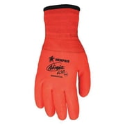 Cold Protection Gloves, Nylon / Acrylic Palm, Acrylic Terry Lining, High-Visibility Orange, L ( 9 )