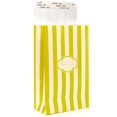thumbnail image 3 of Pressie Pouch Green Stripe Gift Bags 12pk Small Peel and Seal No Wrap, 3 of 5