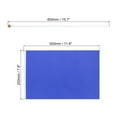 thumbnail image 2 of Blue Flag Stick, Hand Held Small Mini DIY Flag 11.8x7.8 Inch Rectangle 25 Pcs, 2 of 5