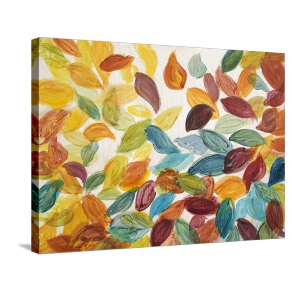 Art.com Bursting Autumn Stretched Canvas Print Wall Art by Lanie Loreth, 32" x 24"