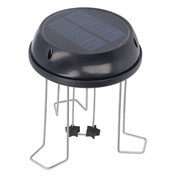 Solar Wiggler, Multi Purpose Solar Water Agitator Quiet  for Garden