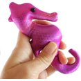 thumbnail image 3 of 6 Ocean Animal Set - Sand Filled Animal Toy - Seahorse, Crab, Turtle, Stingray, Dolphin, Frog - Heavy Weighted Sandbag Animal Plush Bean Bag Toss - Shimmering Glitter, 3 of 9