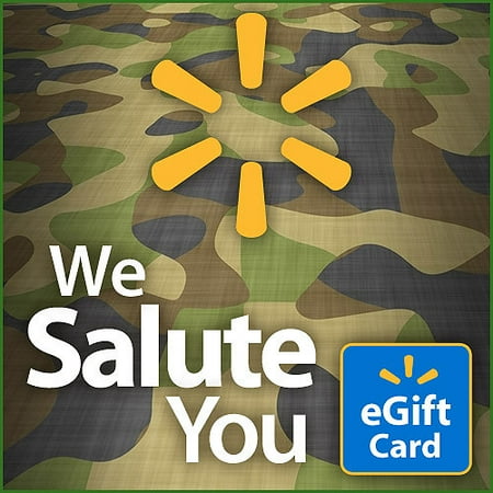 We Salute You Walmart eGift Card