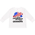 thumbnail image 3 of Inktastic My Favorite Veteran is My Grandpa Boys or Girls Long Sleeve Toddler T-Shirt, 3 of 5